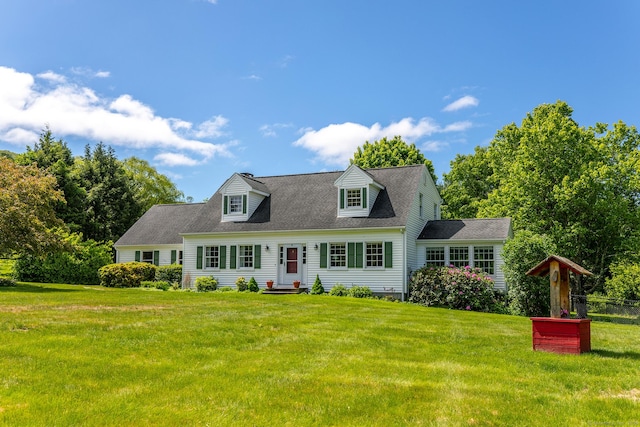 16 Botsford Rd, Kent, CT 06757 - cape cod-style house featuring a front lawn, entry steps, and roof with shingles