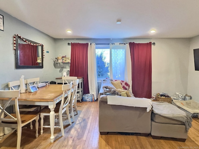 1 N Taylor Ave, Norwalk, CT 06854 - living room featuring wood-type flooring and recessed lighting