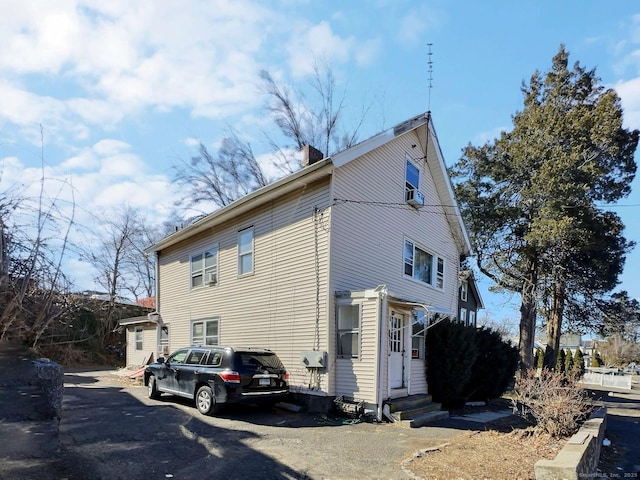 1 N Taylor Ave, Norwalk, CT 06854 - view of home's exterior featuring a chimney