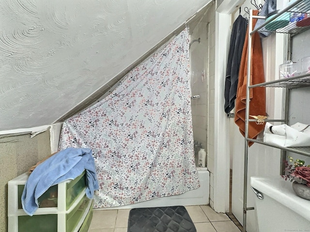 1 N Taylor Ave, Norwalk, CT 06854 - bathroom featuring tile patterned flooring, shower / bath combo, and toilet