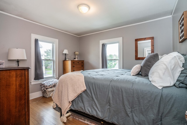 5 Seymour Ave, West Hartford, CT 06119 - bedroom featuring wood finished floors, crown molding, and baseboards