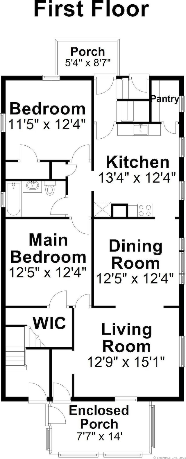 5 Seymour Ave, West Hartford, CT 06119 - room layout