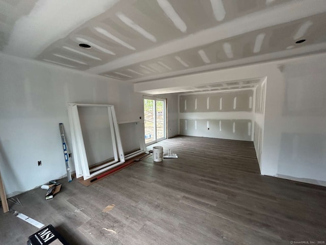 45 Logans Ln, Thompson, CT 06277 - unfurnished living room featuring wood finished floors