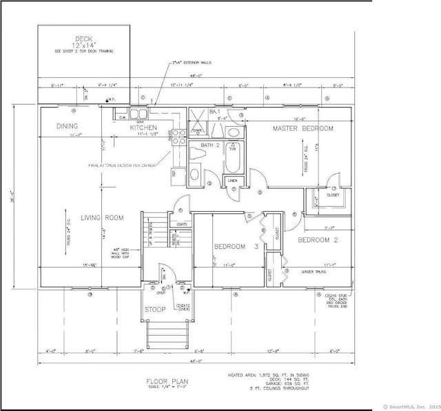 45 Logans Ln, Thompson, CT 06277 - property floor plan
