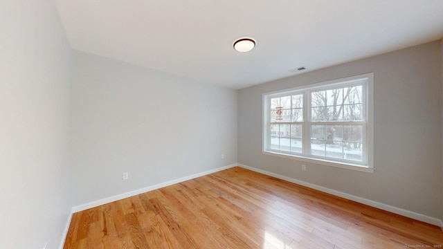 25 First Ave, Enfield, CT 06082 - spare room featuring baseboards and light wood-style flooring