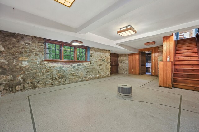 16 Katydid Ln, Weston, CT 06883 - below grade area with stairway