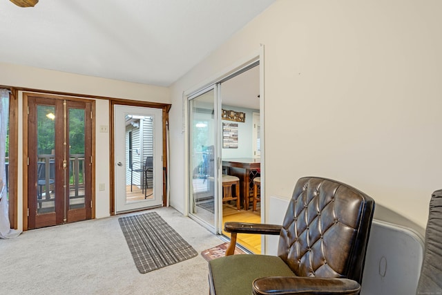 332 Shewville Rd, Ledyard, CT 06339 - entryway featuring carpet flooring