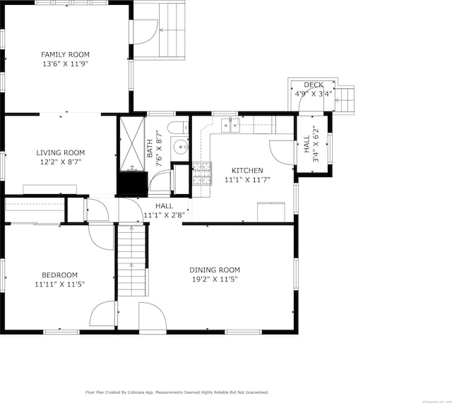 21 Pond Rd, Hamden, CT 06514 - view of floor plan / room layout