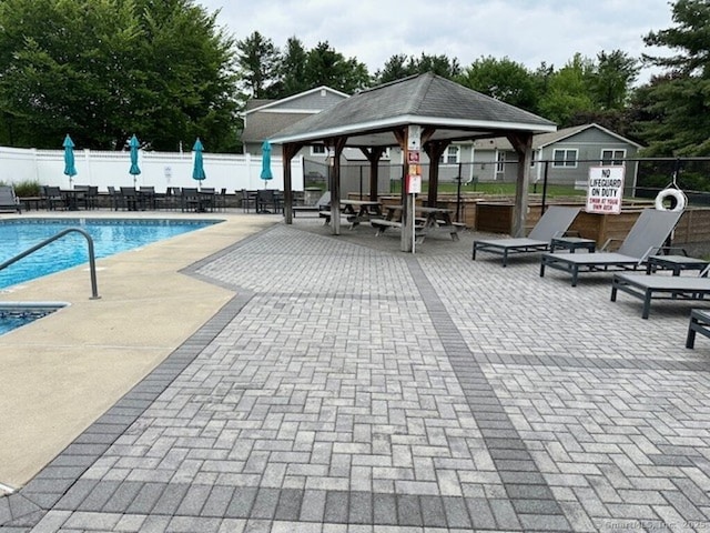23 N Rd, Southington, CT 06489 - community pool with a gazebo and a patio