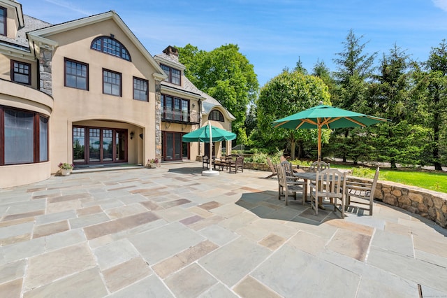 61 High Ridge Ave, Ridgefield, CT 06877 - view of patio / terrace with outdoor dining area