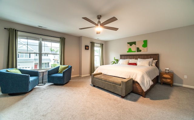 2 Redwood Ln, Southington, CT 06489 - carpeted bedroom featuring multiple windows, baseboards, and ceiling fan