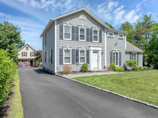 35 Deer Hill Ave, Danbury, CT 06810 - view of front of house featuring a front yard
