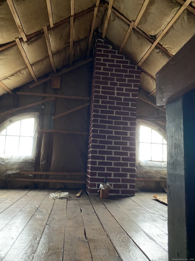 624 S Main St, Torrington, CT 06790 - unfinished attic featuring healthy amount of natural light
