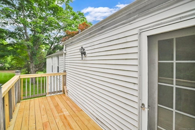 172 S Rd, Marlborough, CT 06447 - view of wooden deck