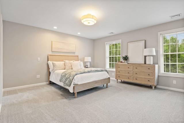 48 Evergreen Rd, Cromwell, CT 06416 - carpeted bedroom with baseboards, multiple windows, and recessed lighting