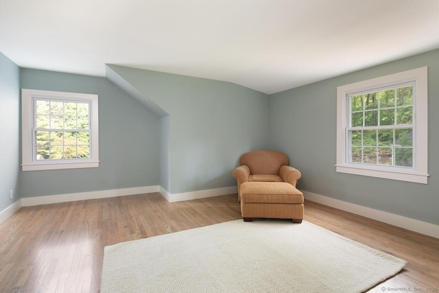 331 Calkinstown Rd, Sharon, CT 06069 - living area featuring plenty of natural light, wood finished floors, and baseboards