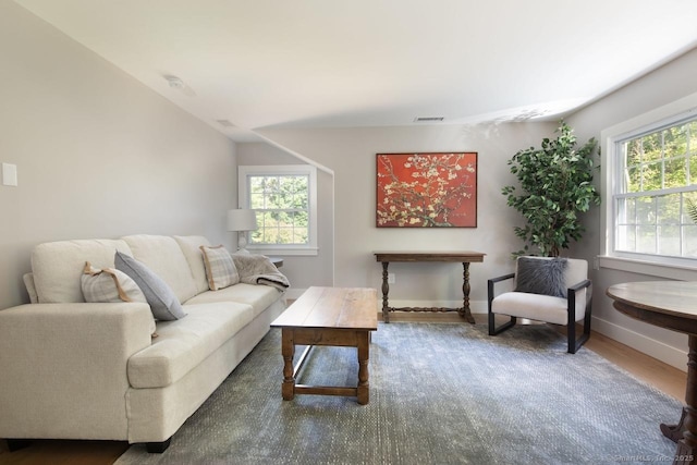 331 Calkinstown Rd, Sharon, CT 06069 - living area with wood finished floors and baseboards