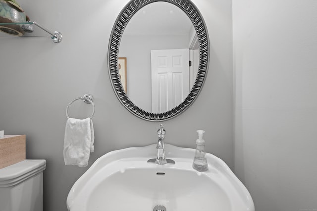 55 Cypress Rd, Old Saybrook, CT 06475 - bathroom with a sink and toilet