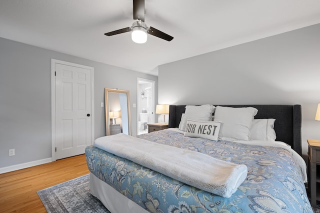 55 Cypress Rd, Old Saybrook, CT 06475 - bedroom with wood finished floors and a ceiling fan