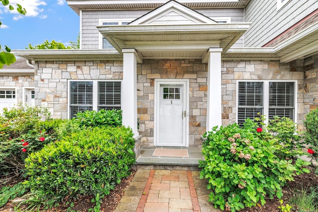 2180 Kings Hwy Unit 1, Fairfield, CT 06824 - view of exterior entry with stone siding