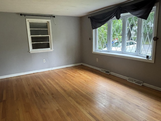 120 Wall St, Meriden, CT 06450 - unfurnished room featuring wood finished floors and baseboards