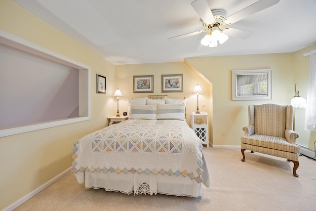 76 River St W, Old Saybrook, CT 06475 - bedroom featuring carpet floors and ceiling fan