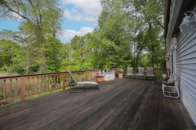 76 River St W, Old Saybrook, CT 06475 - view of deck
