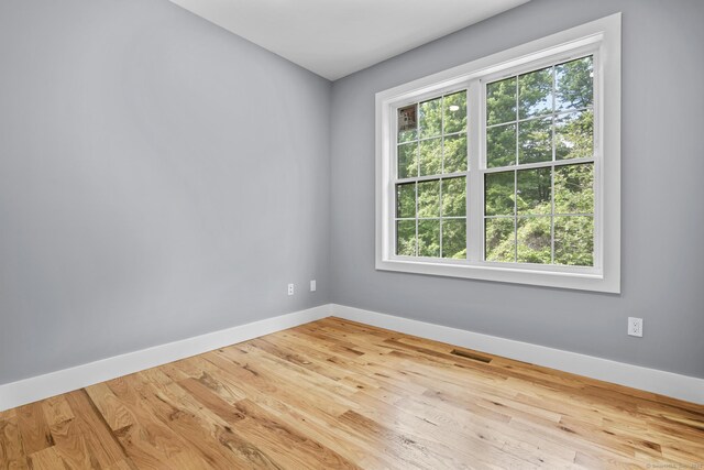 116 Joshua Town Rd, Waterbury, CT 06708 - empty room featuring baseboards and wood finished floors