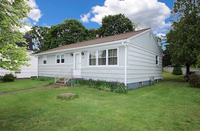 58 Wade St, West Haven, CT 06516 - view of front facade featuring a front yard