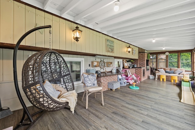 10 Ciccio Ct, Plainville, CT 06062 - wooden porch with outdoor lounge area