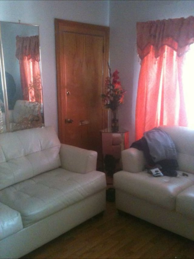 242 Madison St, Waterbury, CT 06706 - living area featuring wood finished floors