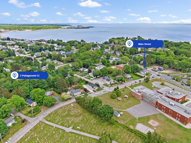 3 Pattagansett Ct, East Lyme, CT 06357 - bird's eye view of a large body of water