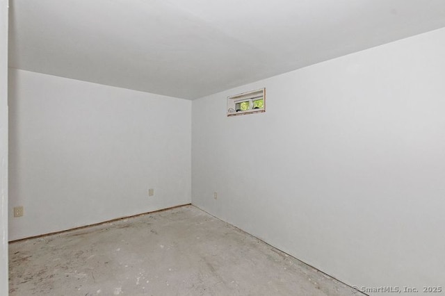 3 Pattagansett Ct, East Lyme, CT 06357 - empty room with unfinished concrete flooring