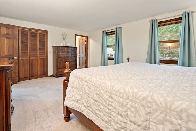 132 Royal Oak Dr, Southington, CT 06489 - bedroom featuring light carpet and a closet