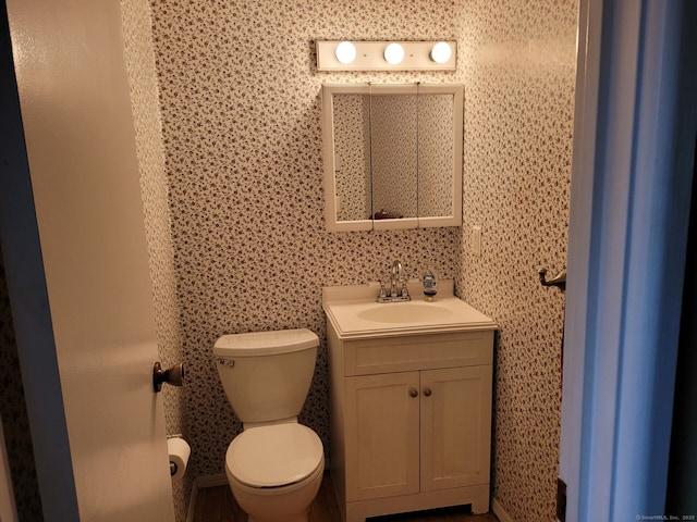13 Little River Ln, Middletown, CT 06457 - half bathroom featuring toilet and vanity