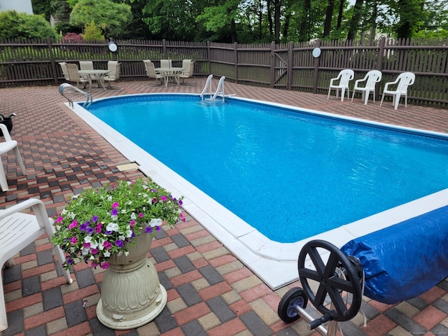 13 Little River Ln, Middletown, CT 06457 - view of swimming pool with outdoor dining space and a patio
