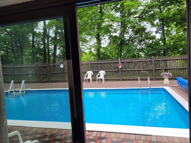 13 Little River Ln, Middletown, CT 06457 - view of pool with a fenced backyard