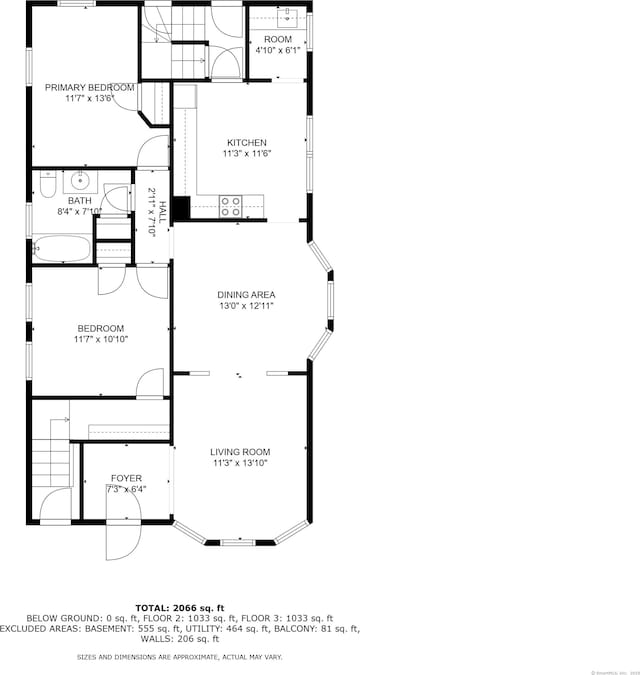 441 Savin Ave, West Haven, CT 06516 - floor plan / room layout