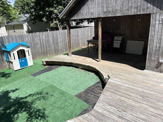 47 Beacon St, Hamden, CT 06514 - view of pool featuring a deck and an outbuilding