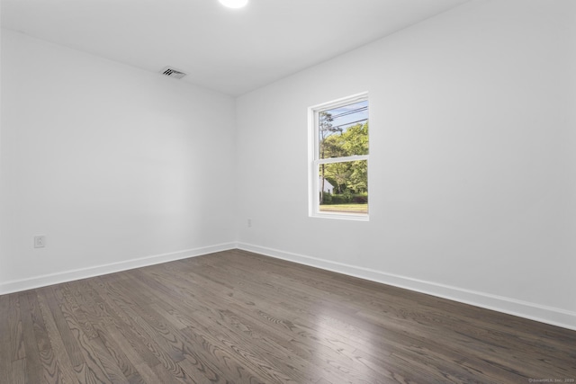 48 Blakeslee Ave, North Haven, CT 06473 - empty room with baseboards and dark wood-style floors