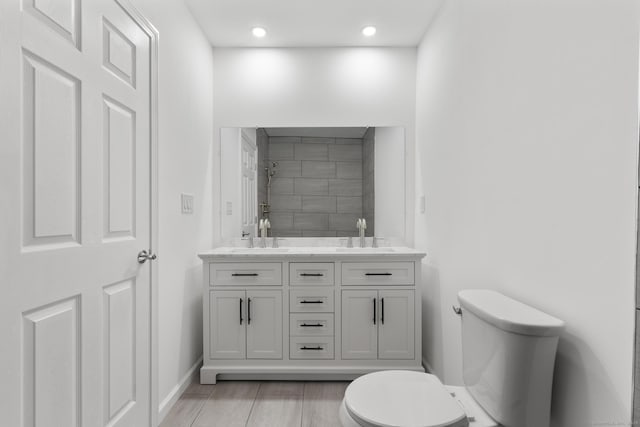48 Blakeslee Ave, North Haven, CT 06473 - full bathroom featuring toilet and double vanity