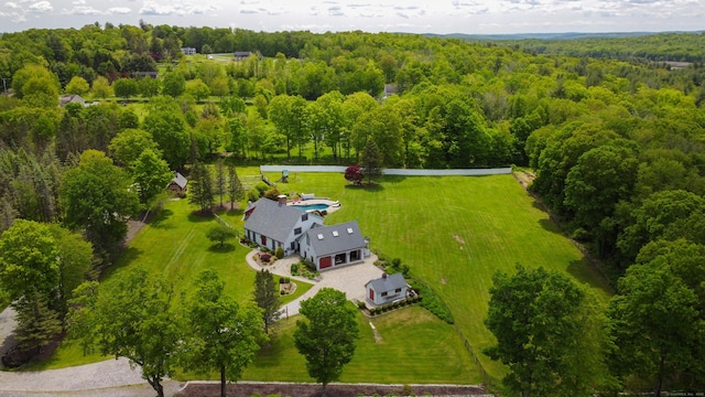 289 Woodchuck Ln, Harwinton, CT 06791 - aerial view of property and surrounding area featuring a forest