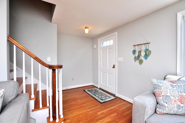 6 Lennox Ave, Windsor, CT 06095 - foyer with wood finished floors and stairs