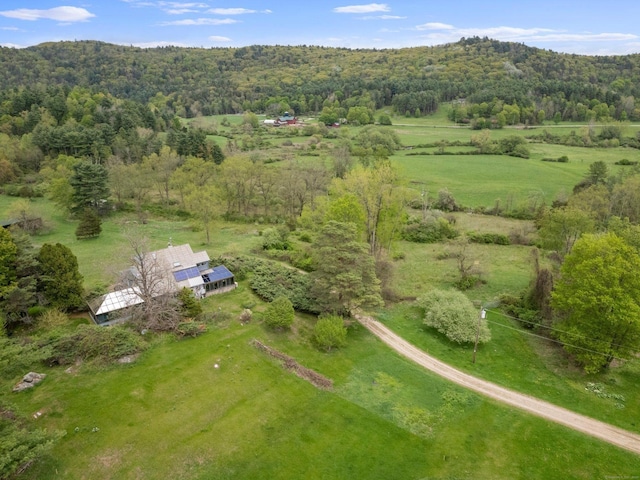 278AND282 Farnum Rd, Salisbury, CT 06039 - aerial view of property and surrounding area with a forest