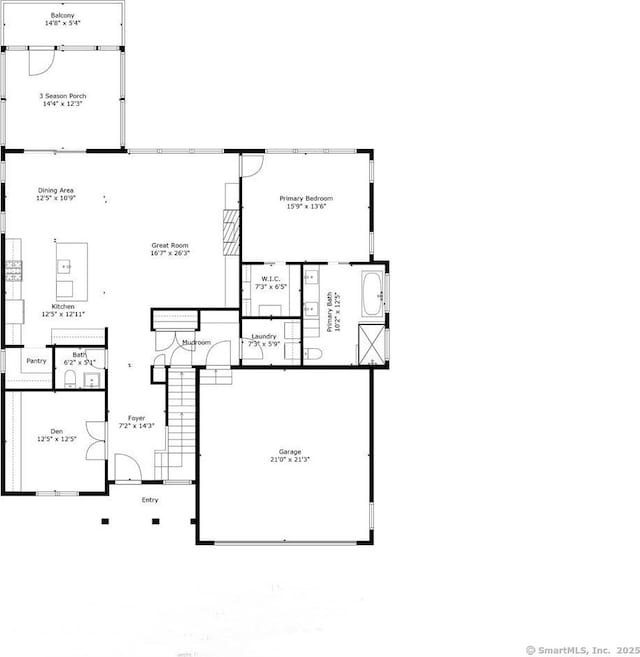 3 Prospect Rdg, Simsbury, CT 06070 - room layout