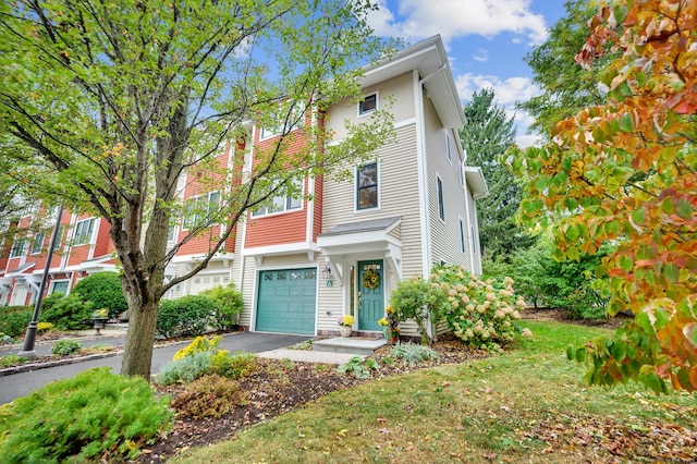 645 Prospect Ave Unit 11, West Hartford, CT 06105 - view of front facade with a garage and driveway