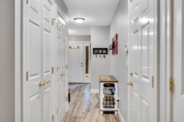 645 Prospect Ave Unit 11, West Hartford, CT 06105 - corridor featuring light wood-style floors and baseboards