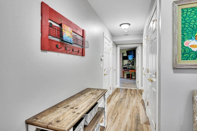 645 Prospect Ave Unit 11, West Hartford, CT 06105 - corridor with light wood-style flooring