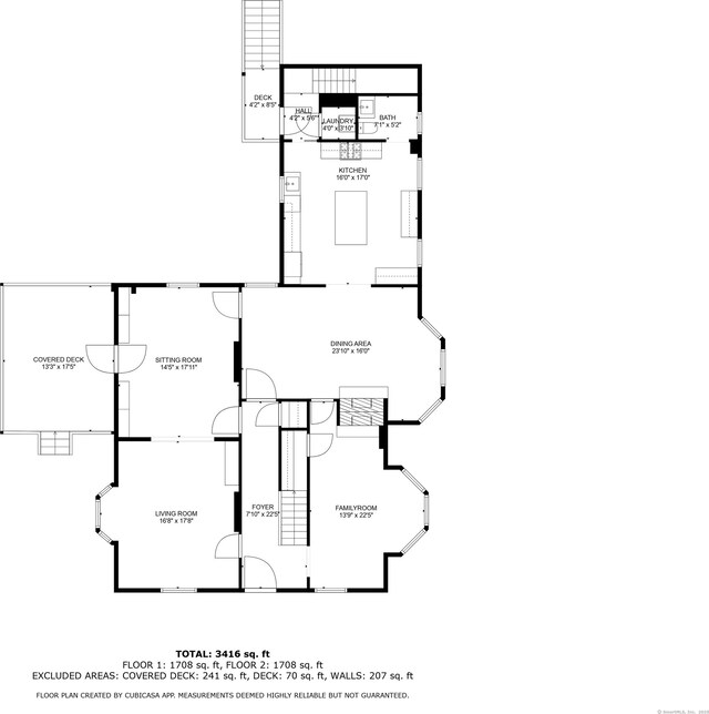 118 S St, Litchfield, CT 06759 - floor plan / room layout