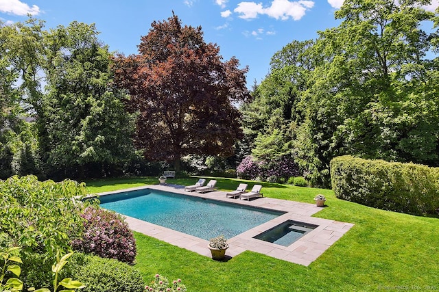 42 Morningside Dr S, Westport, CT 06880 - outdoor pool with a patio area and a yard